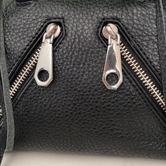 **SOLD **Rebecca Minkoff leather mini moto bag - Picture 2 of 3